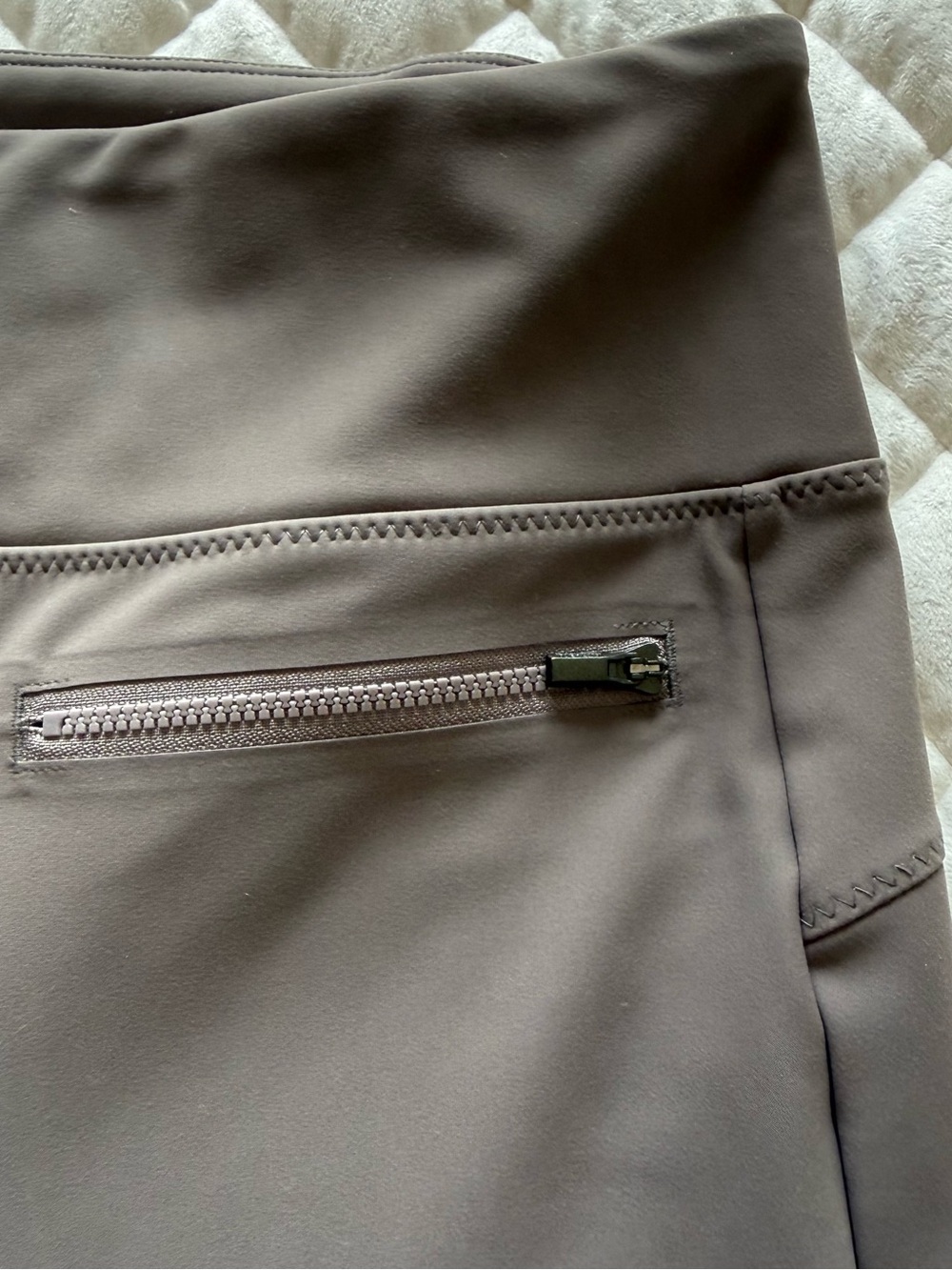 Athleta Stellar High Rise Crop Pants Gra - Picture 4 of 12